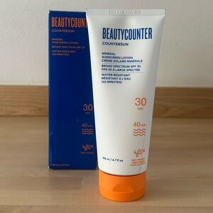 Beautycounter Countersun Mineral Sunscreen Lotion SPF 30 - 6.7fl oz NEW in Box
